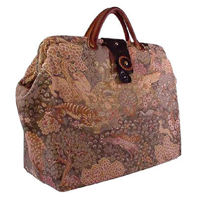 ArtisanStreet's Wildlife Tapestry Carpet Bag