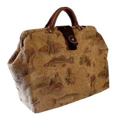 ArtisanStreet's Wildlife Tapestry Carpet Bag