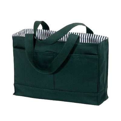 Double Pocket Canvas Tote