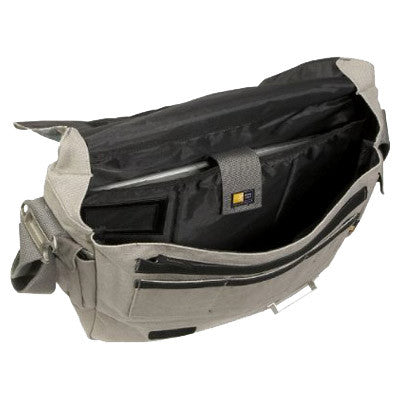 Fullsize Canvas Messenger Bag with Laptop Storage